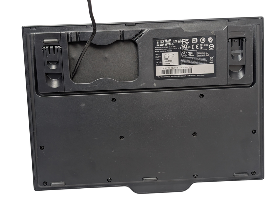 Original Lenovo IBM SK-8845 USB Wired Keyboard US English Clean -