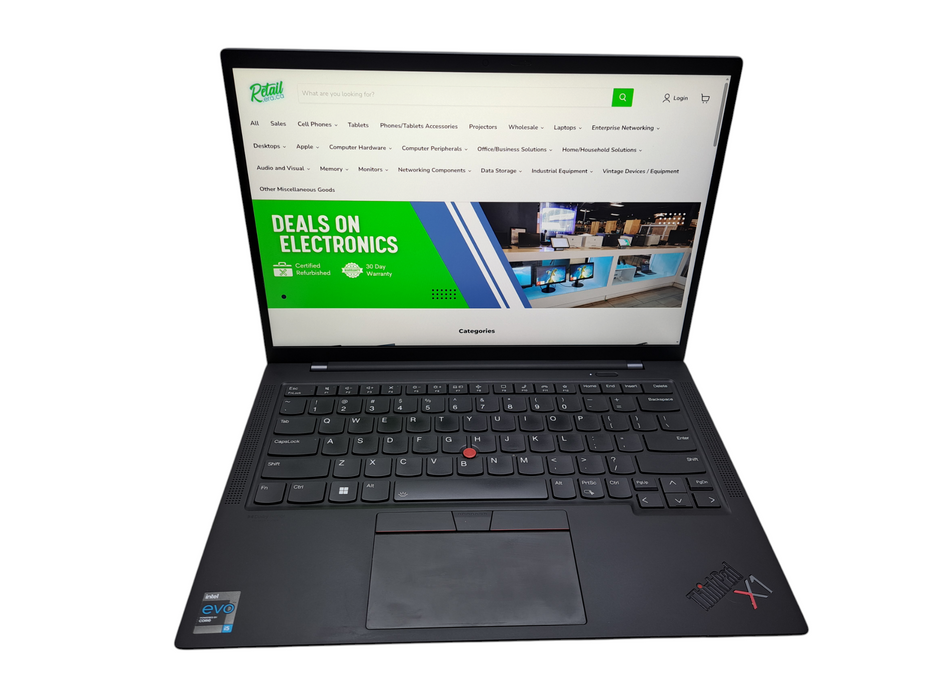 Lenovo ThinkPad X1 Carbon Gen 9 i5-1135G7|16GB RAM| 256GB NVM  Lap200