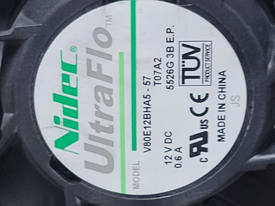 Lot of 7x Supermicro FAN-0126L4 NIDEC ULTRAFLO V80E12BHA5-57 FAN 12V 0.60A  _