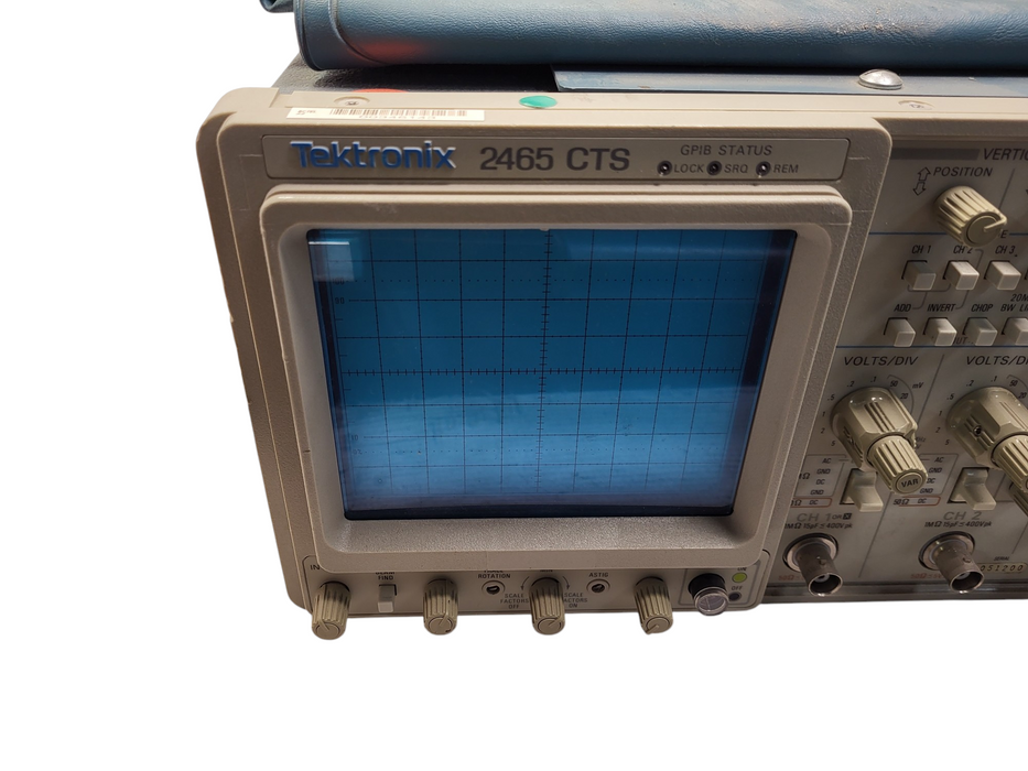 Tektronix 2465 CTS Four Channel 300 MHz Oscilloscope READ $