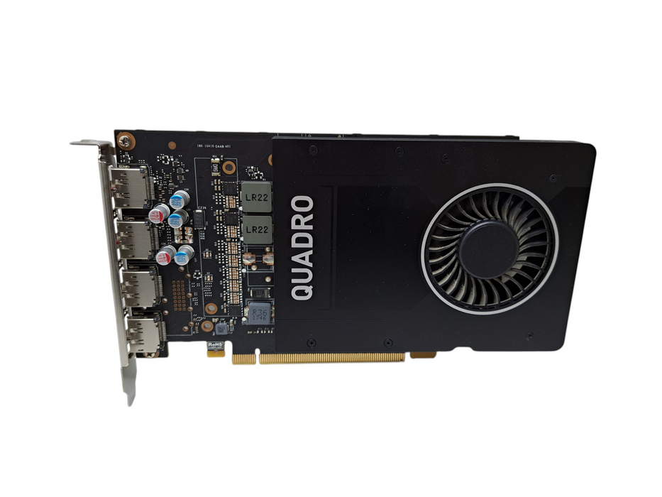 NVIDIA Quadro P2000 5GB GDDR5 Graphics Card | 4x DisplayPort )