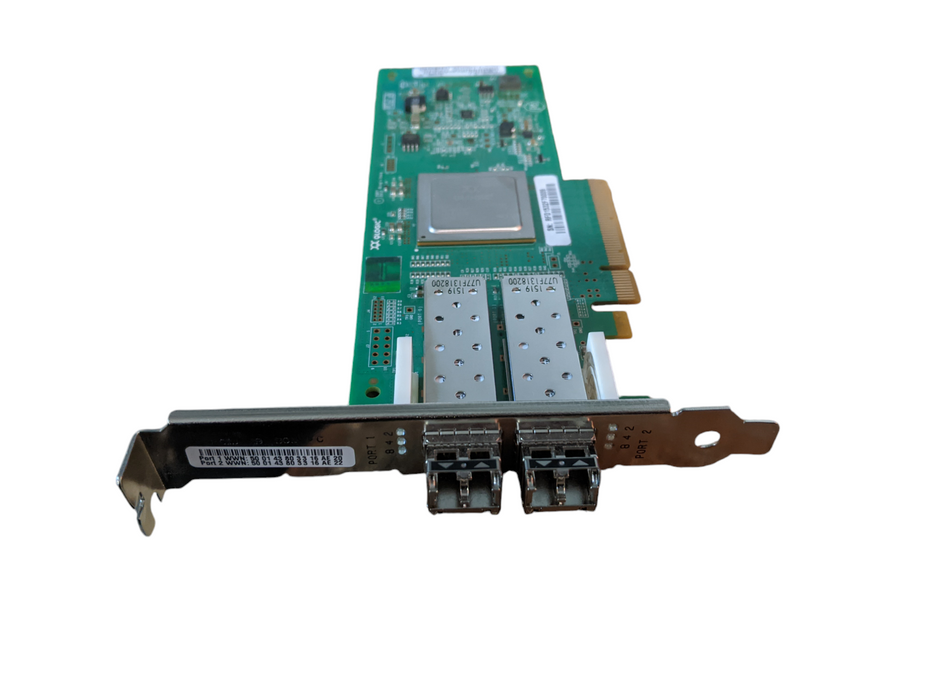 QLOGIC QLE2562-HP Dual Port 8Gb Fiber Channel Adapter | AJ764-63002