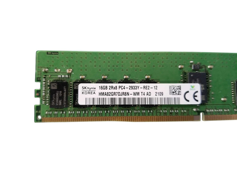 SK HYNIX 16GB DDR4 2Rx8 PC4-2933Y-RE2-12 DDR4 Server Memory Q