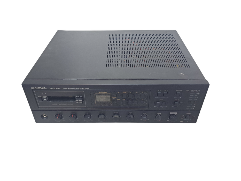 Inkel Public Address Cassette Receiver PA-9100RC| READ