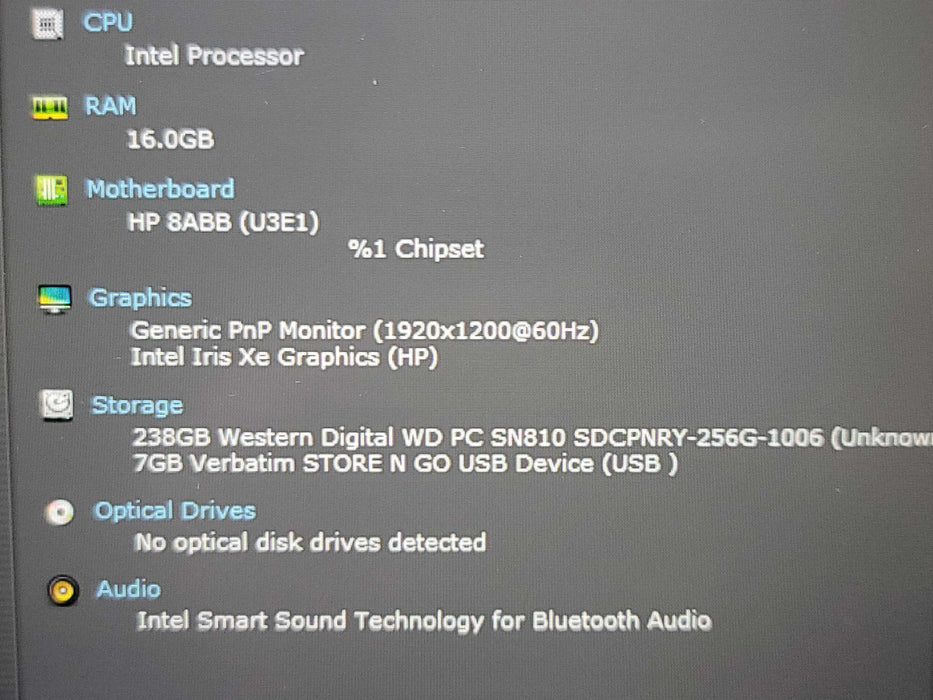 HP ZBook Firefly 14" G9 i5-1240P 16GB RAM 256GB NVMe READ β Lap200