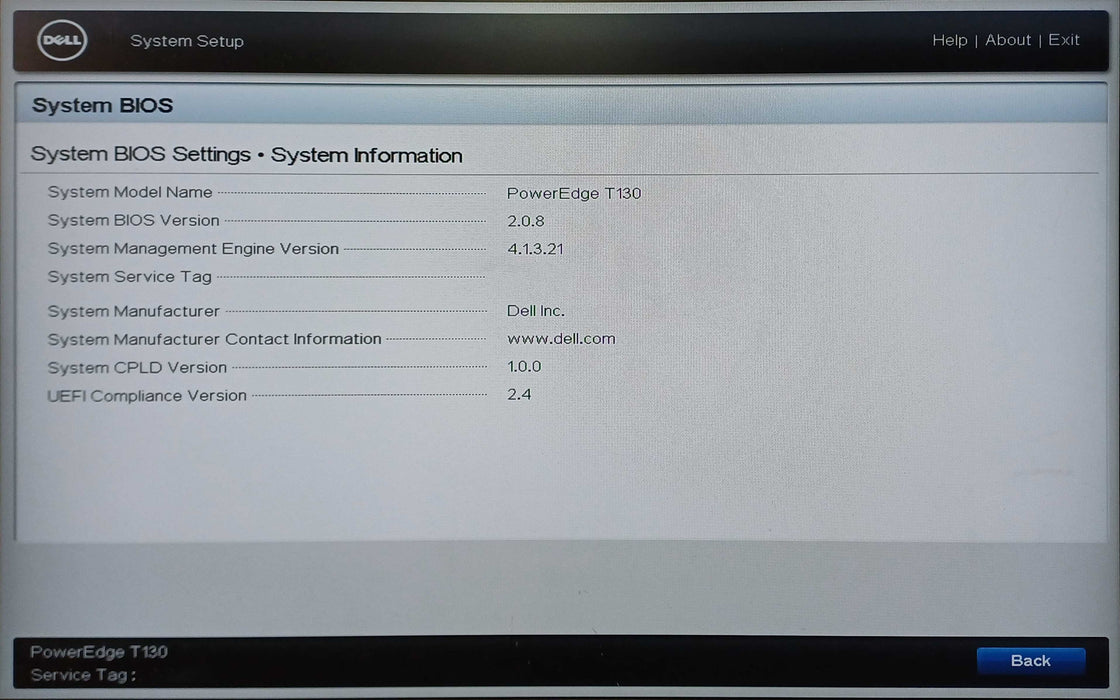 Dell PowerEdge T130, Xeon E3-1220 v5, 32GB DDR4, H730, 2x 4TB SAS, READ