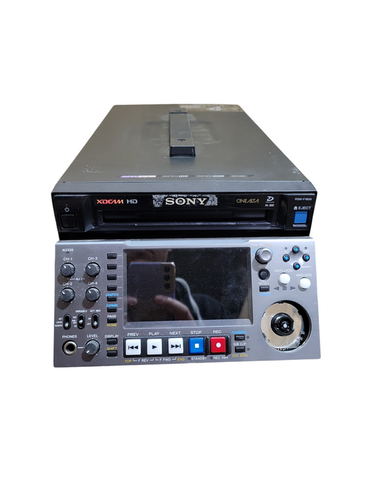 Sony PDW-F1600 XDCAM HD422 Professional Disk Recorder READ !