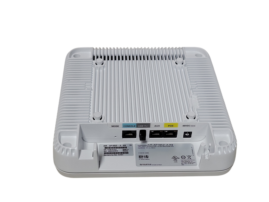 Cisco AIR-AP1852I-A-K9 | Dual Band AC Wireless Access Point | Factory Reset  Q_