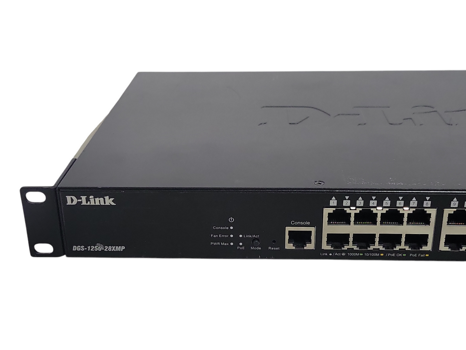 D-Link DGS-1250-28XMP 24x Gig and 4x 10Gig Ports switch _
