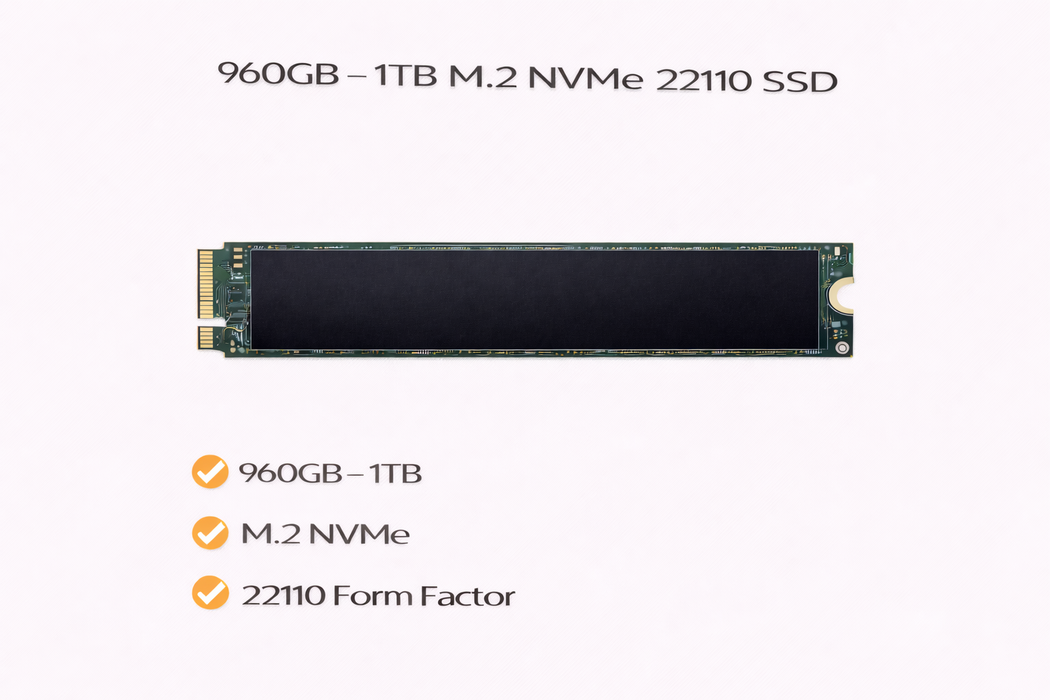 960GB-1TB m.2 NVMe 22110 SSD | Mixed Brands &