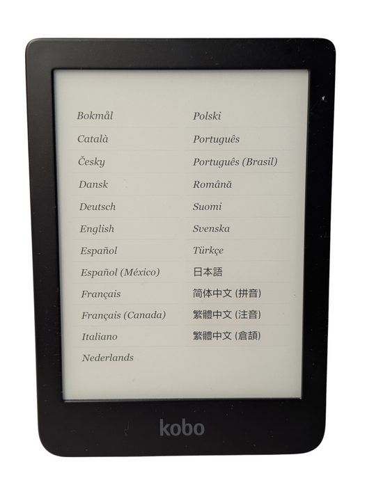 KOBO Clara HD  N249 6 inch Touchscreen eBook eReader Tablet  -