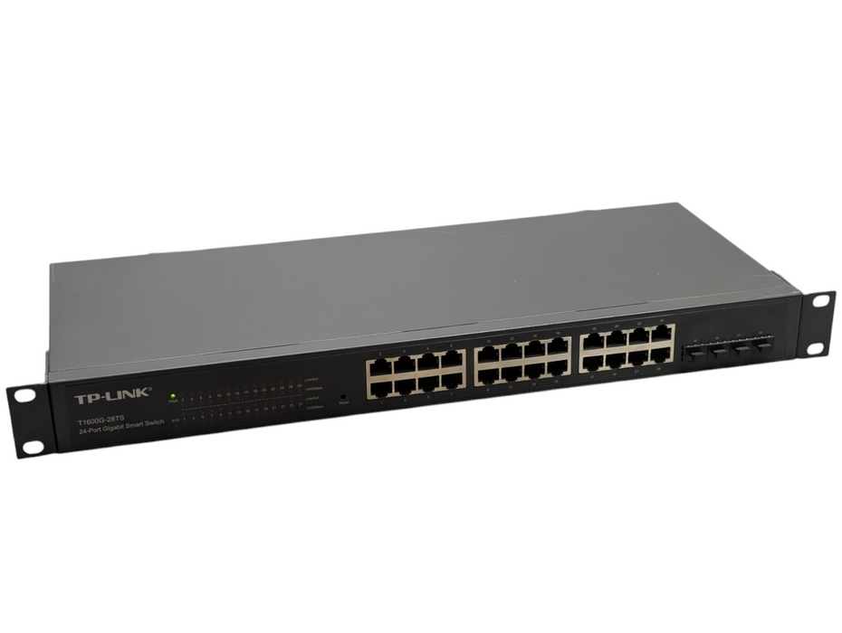 TP-Link T1600G-28TS 24 Port Gigabit Smart Switch 4x SFP  -