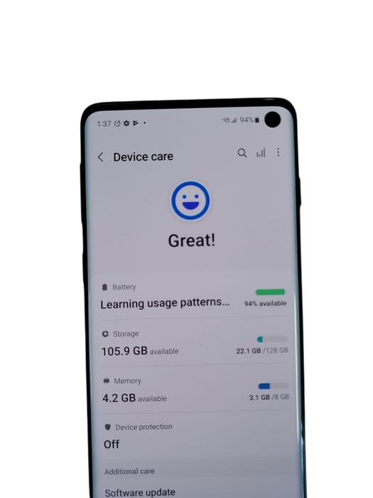 Samsung Galaxy S10 - 128GB - Black [SM-G973W]