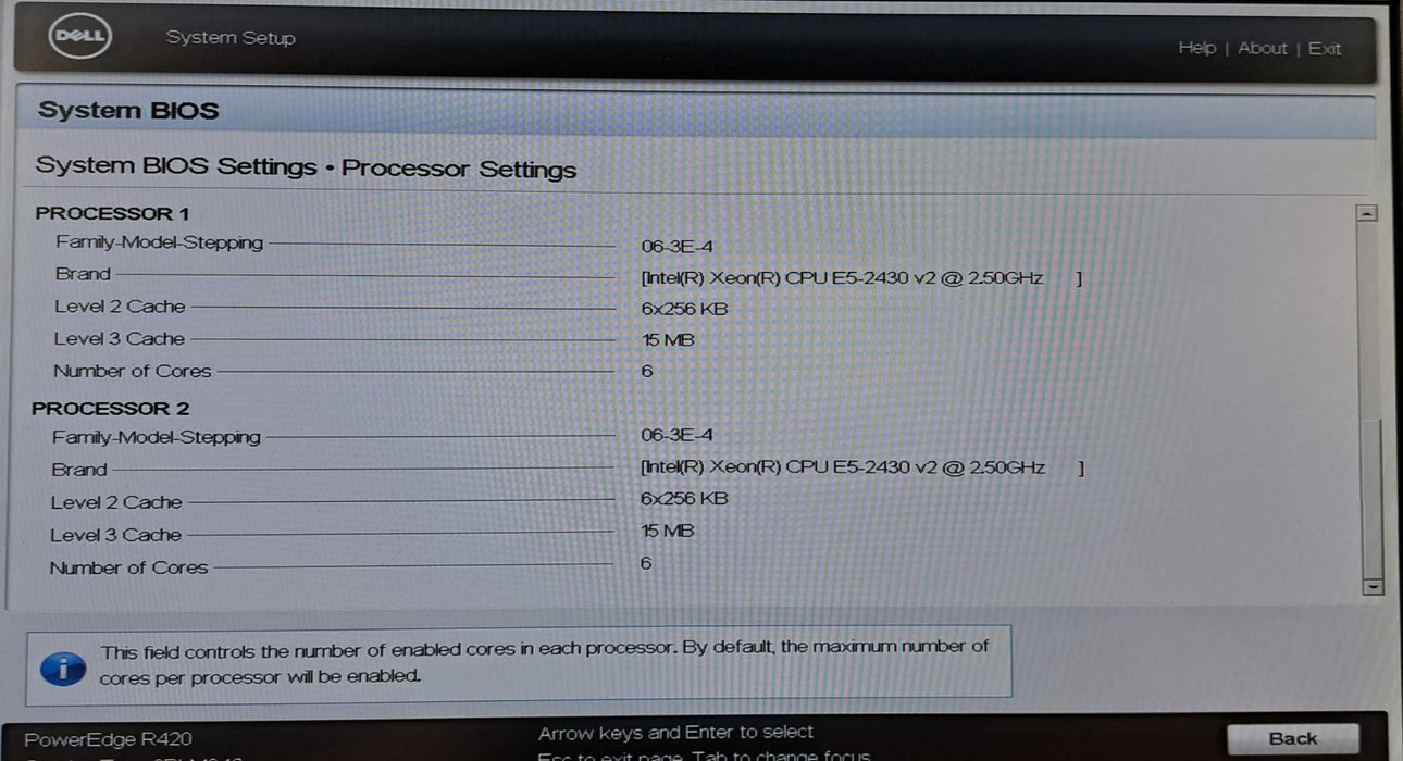 Dell R420 1U 8x 2.5" | 2x Xeon E5-2430 v2 @2.5GHz 6-Core, 32GB Ram, H310 Mini