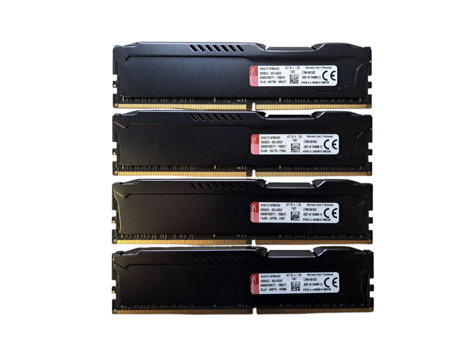 Hyperx Fury Ram 2133 Mhz Ddr4 Kingston HyperX FURY 32GB (4x8GB