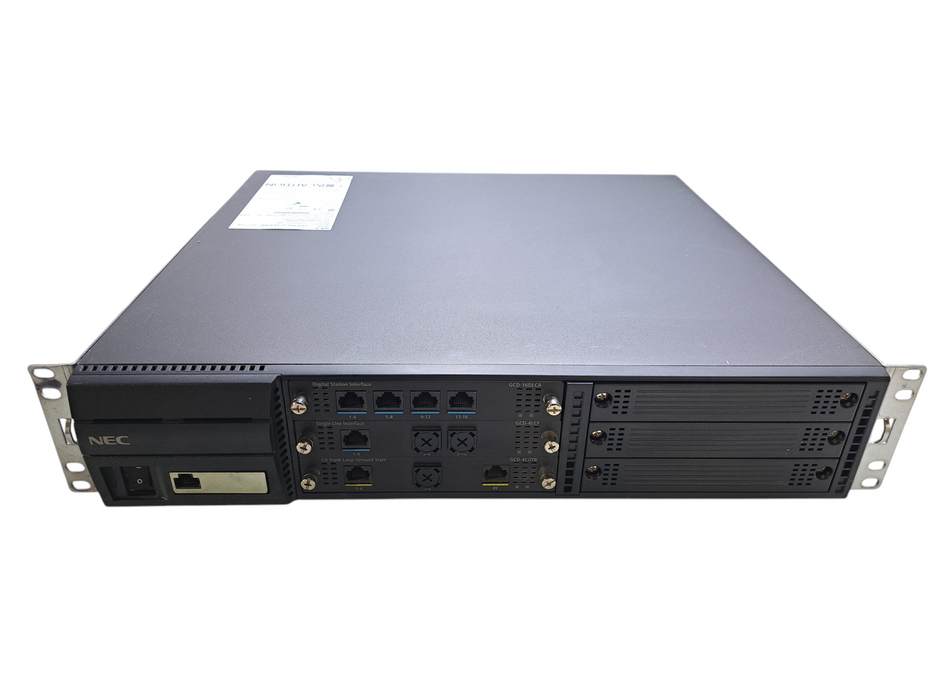 NEC SV9100/9300 Chassis w/ GCD-16DLCA, GCD-4LCF, GCD-4COTB Modules |CHS2UG-US