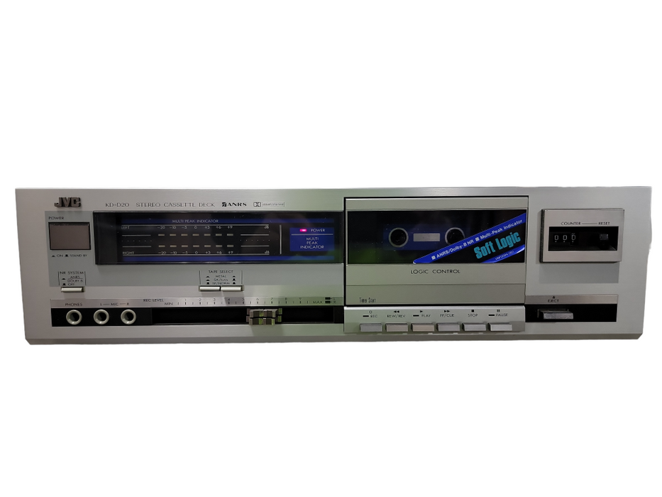JVC KD-D20 Stereo Cassette Deck| vintage