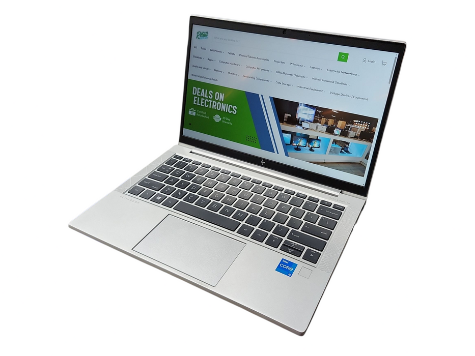 HP EliteBook 830 G8, i5-1135G7 2.4GHz, 16GB DDR4, 256GB NVMe, No