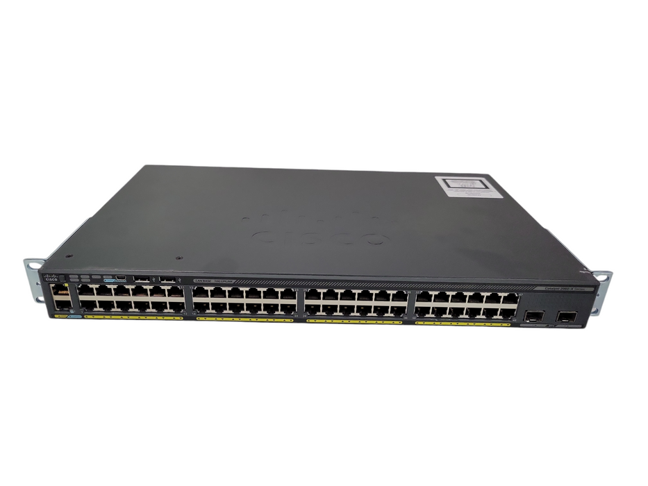 Cisco WS-C2960X-48TD-L V05 | 48-Port Gigabit Switch | 2x10G SFP+ Q%