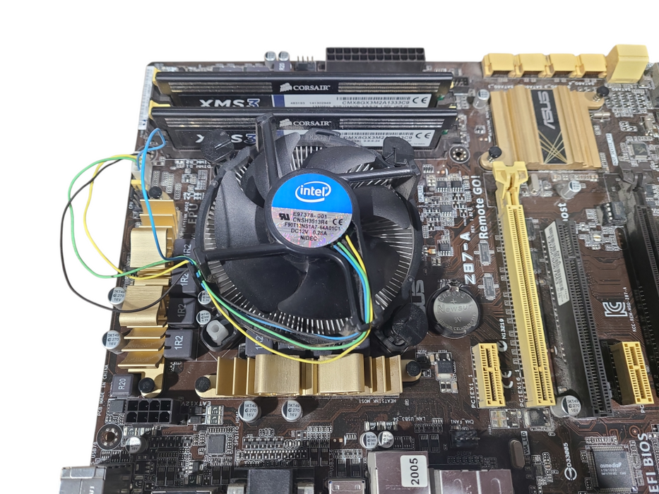 ASUS Z87-A Motherboard W/ Core i7-4770 @ 3.40GHz & 8GB DDR3