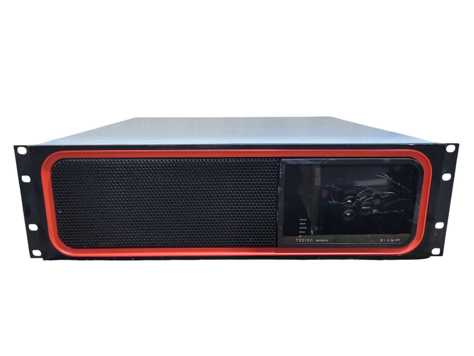 Biamp Tesira SERVER-IO Networked Audio DSP w/ 6x SEC-4, SOC/SIC, 4x SVC  !