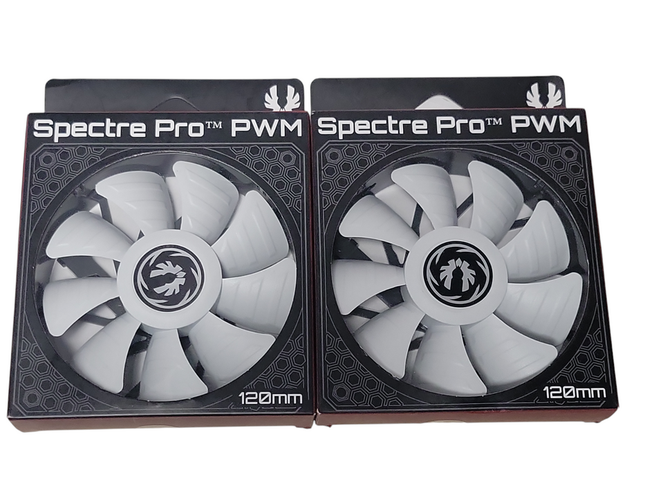 New Spectre Pro LED 120mm Fan BFF-SPRO-P12025WW-RP _