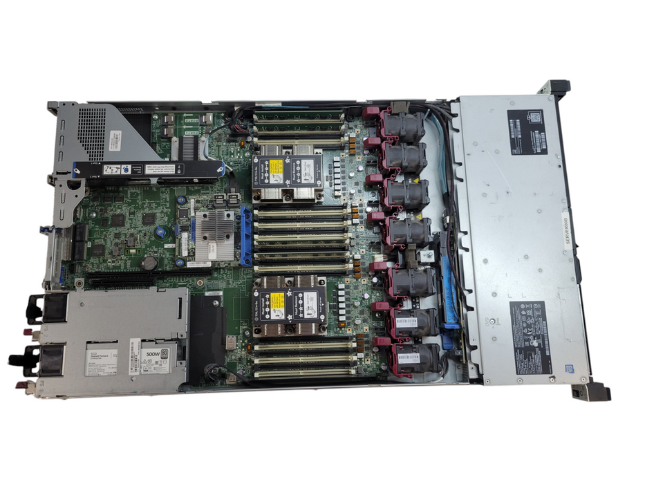 HPE DL360 Gen10 - 2x Xeon Bronze 3104 32GB DDR4 P408i-SR Gen10 2x500W PSU %