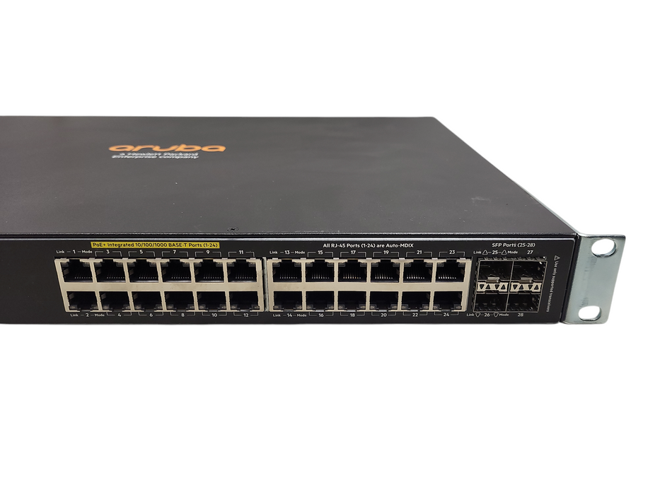 HPE Aruba 2530-24G PoE+ 24-Port Gigabit Ethernet Switch J9773A Q$