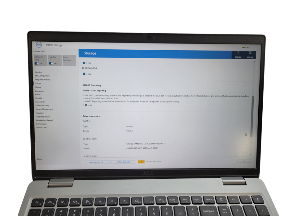 Dell Latitude 5520 - Core i5-1135G7 8GB 256GB SSD + PWR ADPTR % Lap200