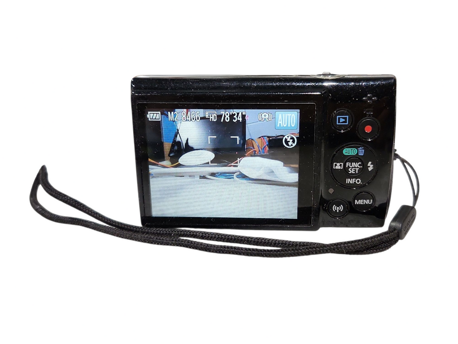Canon PowerShot ELPH 190 IS 20.0MP Compact Camera w/ Battery