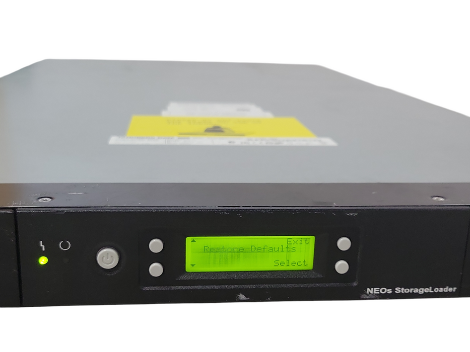 Tandberg NEOs StorageLoader 1U LTO6 SAS 1000 7818-LTO 8-Tape AutoLoader  _