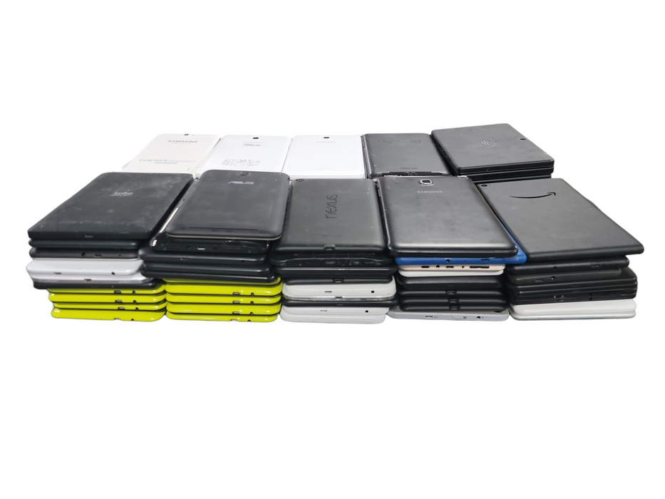 Lot of 100x Android Tablets [Assorted Brands / AS-IS] (