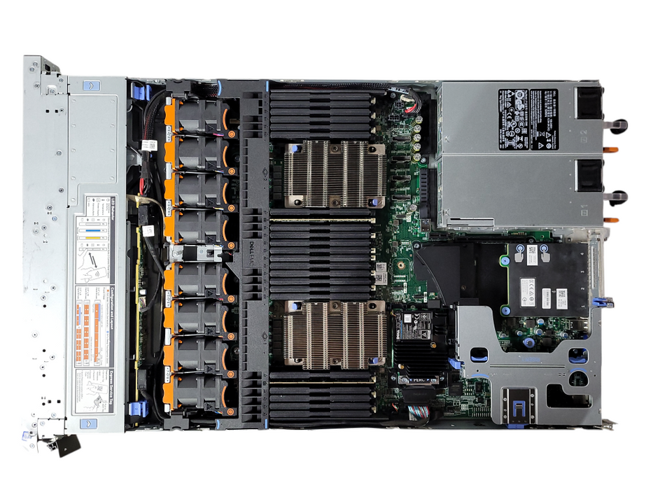 Dell PE R640 - 2x Xeon Silver 4110 64GB DDR4 PERC H730P Mini 2x495W READ $