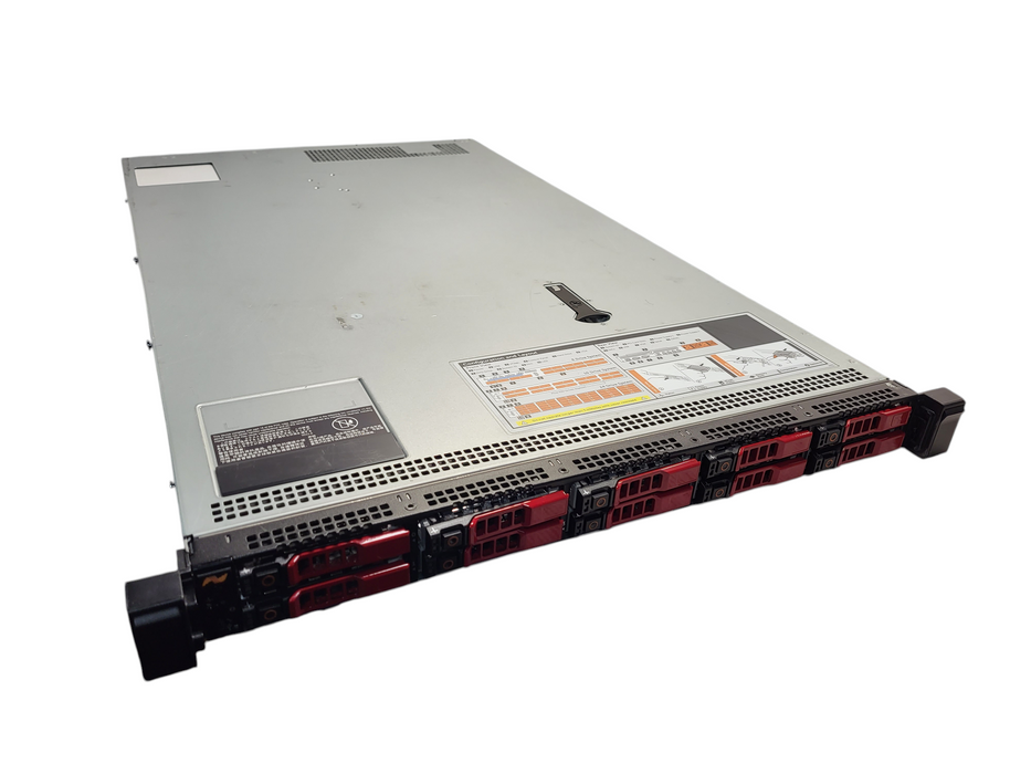 Dell OEM XL R630 1U 8x 2.5" 2x E5-2620 v3 16GB DDR4 2x750W 10G NIC No RAID $