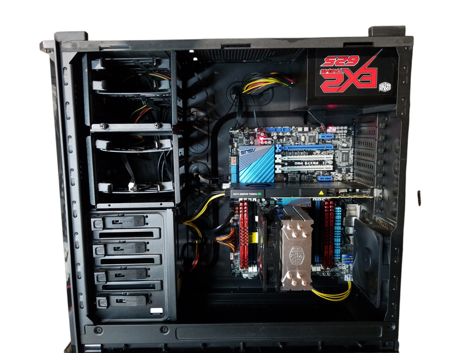 Custom Tower Desktop, Intel i7-3800 @3.60GHz, 32GB  RAM, No HDD