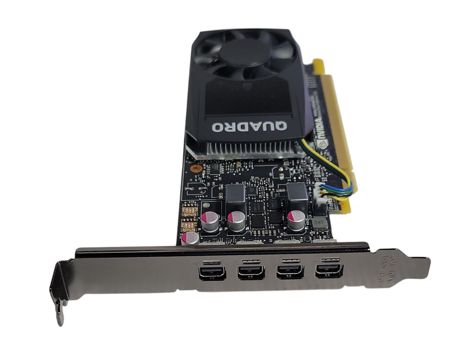 NVIDIA Quadro P1000 4GB GDDR5 Workstation Graphics Card, FH Bracket _