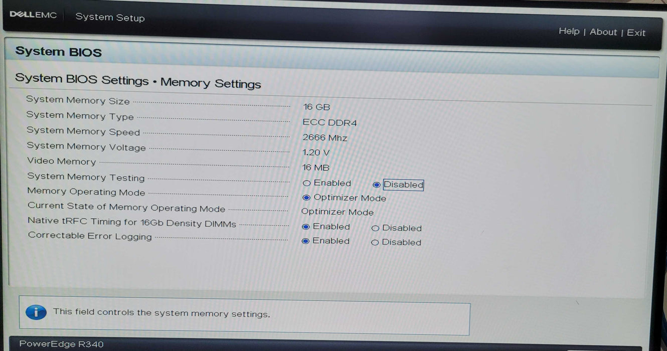 Dell PowerEdge R340 | 1x Xeon E-2234 @3.6 GHz, 16GB DDR4, PERC H330 | No HD