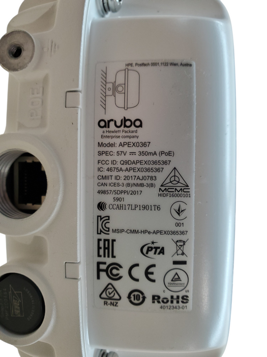 Aruba | AP-367-RW APEX0367 JX973A Outdoor Access Point w/ Mount | *READ* Q