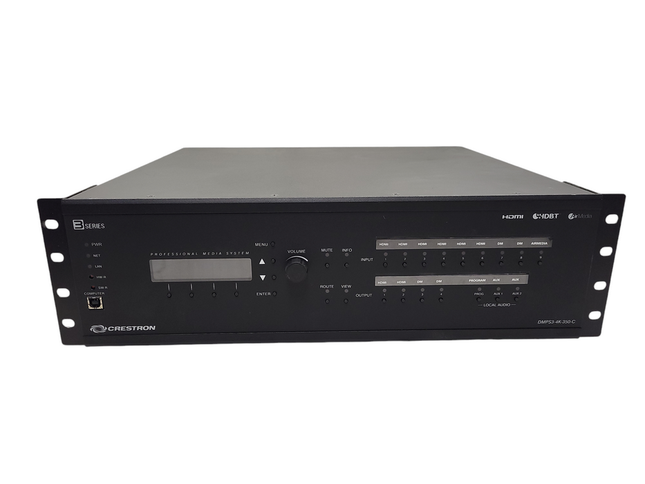 Crestron 3 Series DMPS3-4K-350-C 3-Series 4K DigitalMedia Presentation System READ $