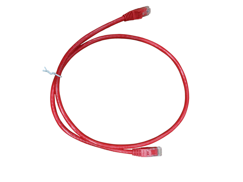 Lot 2x Startech Cat 6 Cables Snagless ETL Verified Red