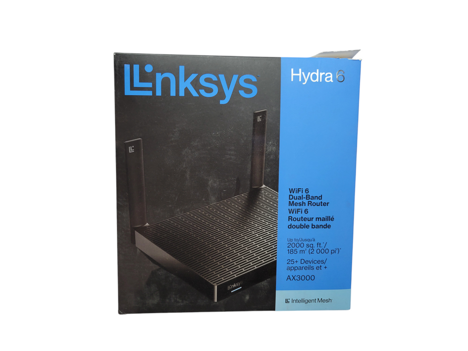 Linksys AX3000 Hydra 6 Wi-Fi 6 Dual-Band Mesh Router (MR2000-CA) %