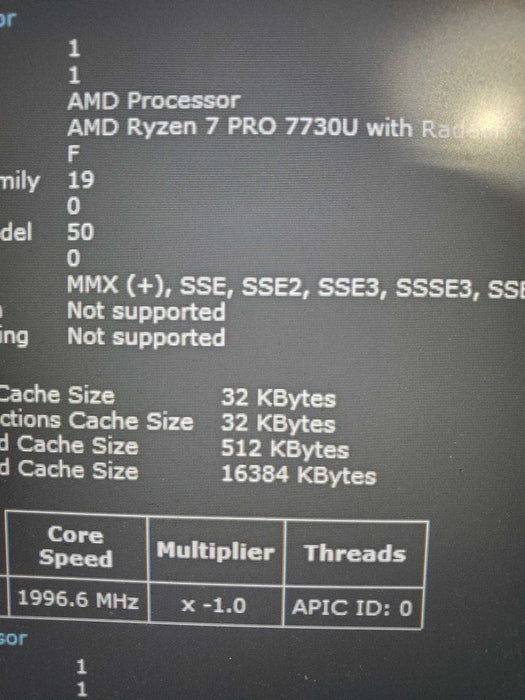 HP Elitebook 655 G10 15.6 FHD 2.0 GHz Ryzen 7 PRO 7730U 16GB 256GB SSD   Lap200