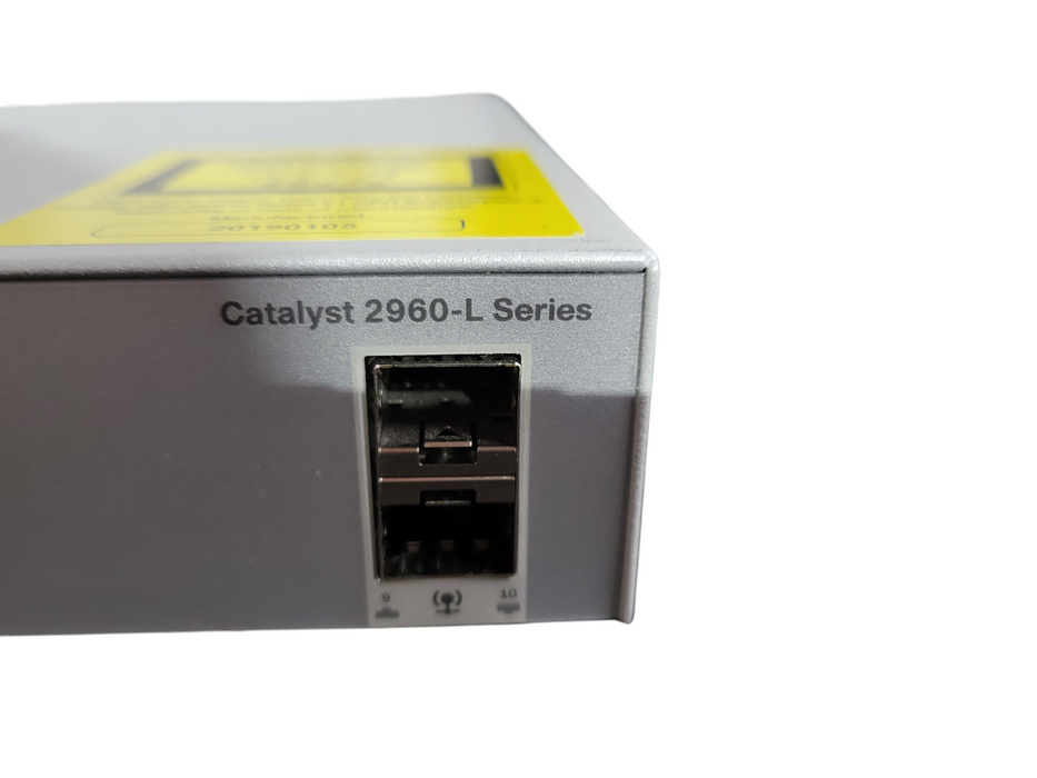 Cisco WS-C2960L-8PS-LL | 8-Port Gigabit PoE+ 2x SFP Silent Managed Switch !