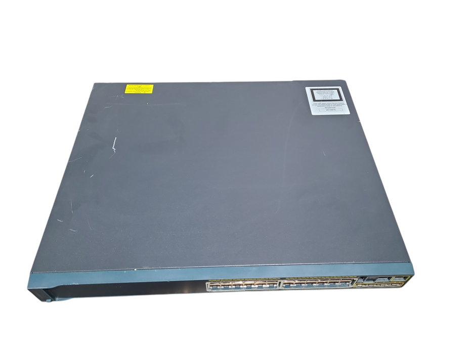 Cisco WS-C2960S-24PS-L V02 24-Port Gigabit PoE Switch w/ Stacking Module