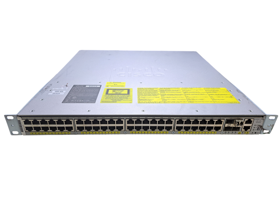 Cisco WS-C4948E V07| 48-Port Gigabit Network Switch w/ 4x SFP+ Ports 1x PSU