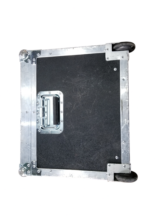 Heavy Duty Protective ATA Case w/ Foam, Pull-Out Handle & Wheels 25"x19"x18 Q