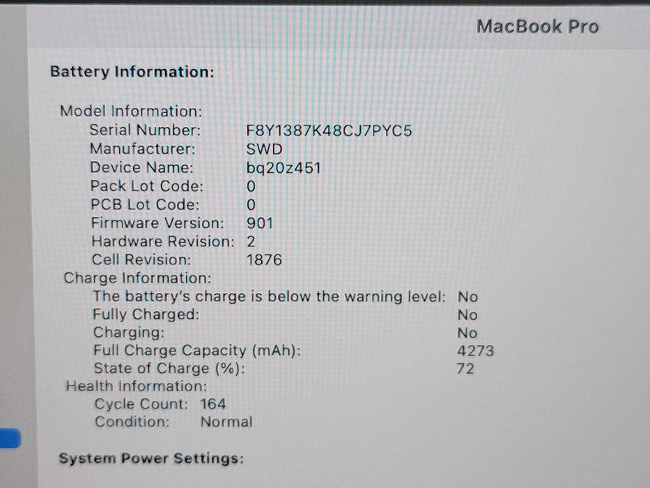 Apple Macbook Pro 2020 13" 4-Core i5-1038NG7 @ 2.0GHz 16GB DDR4 500GB SSD