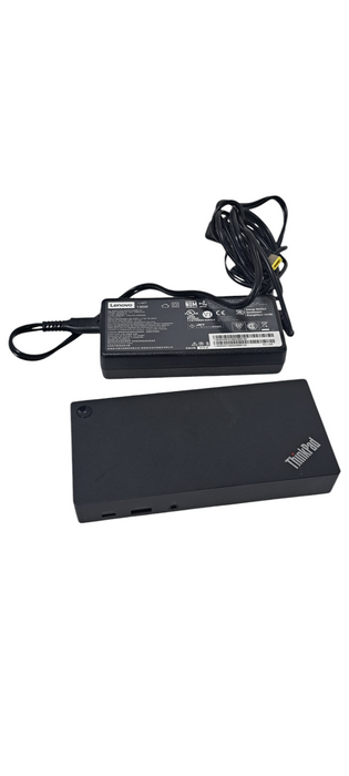 Lenovo ThinkPad USB-C Dock Gen 2 LDC-G2 40AS W/ Power Adapter