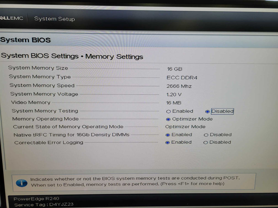 Dell PowerEdge R240 - Xeon E-2224 16GB DDR4 2x1TB HDD PERC S140 250W PSU %