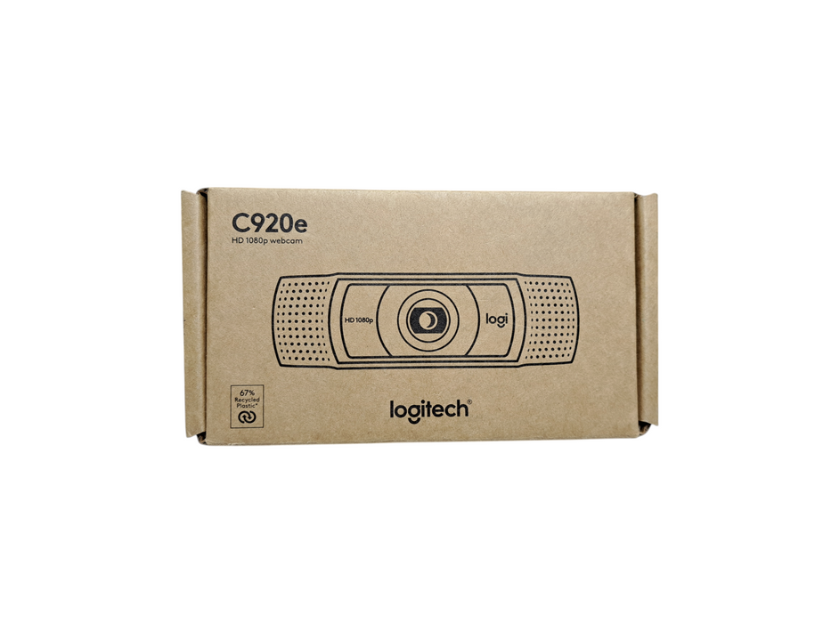 Logitech C920e 1080P HD Video Webcam - 90-Degree Extended View (Open Box) Q
